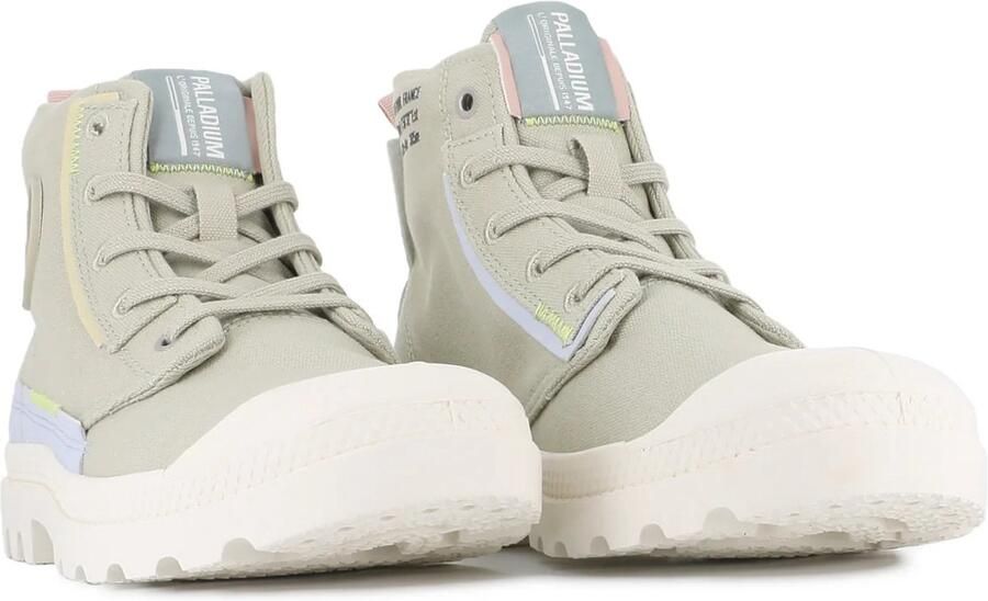 Palladium Unisex PAMPA UNDERLAYER Enkellaars 99183-379-M EUCALYPTUS