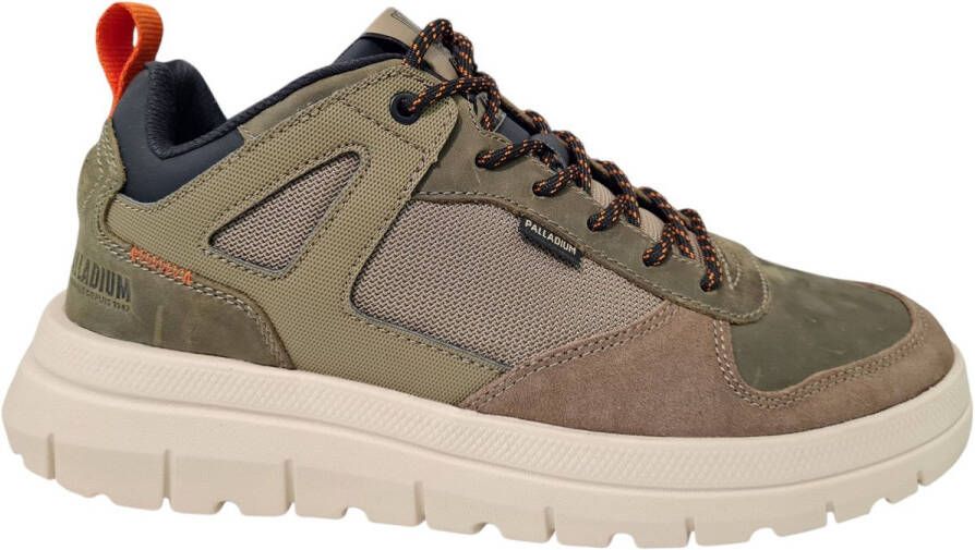 Palladium PallaFelx Groene Heren Sneakers Groen
