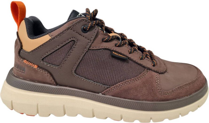 Palladium PallaFlex Bruine Heren Sneakers Bruin