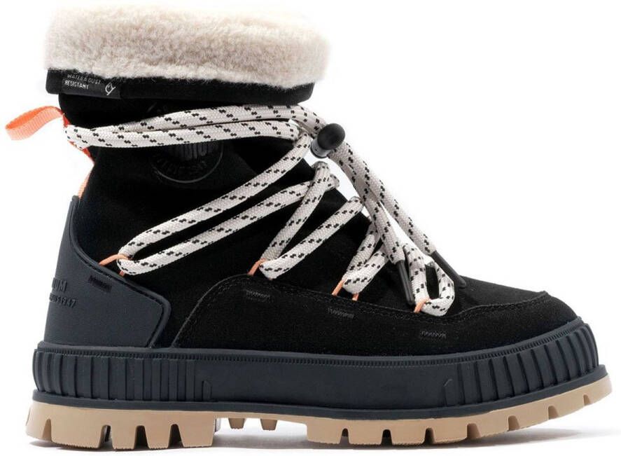 Palladium Pallashock Hiver Hiking Laarzen Zwart Vrouw