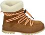 Palladium PALLASHOCK HIVER VeterlaarzenHoge sneakersDames veterschoenenHalf-hoge schoenen Cognac - Thumbnail 1