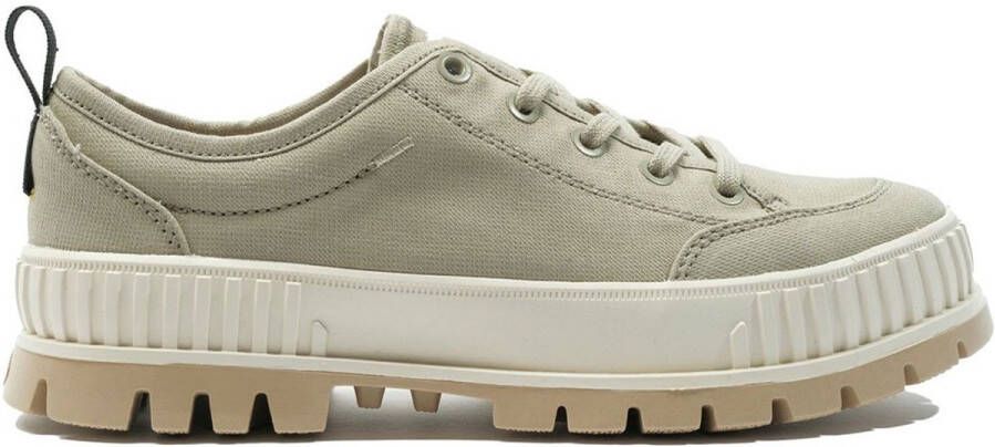 Palladium Pallashock Lo Organi Schoenen Beige