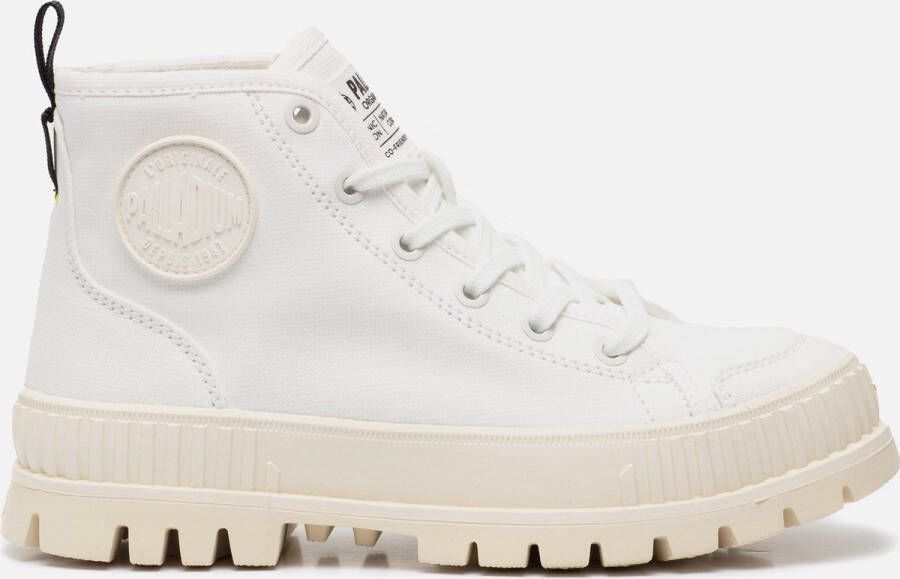 Palladium Pallashock Veterboots beige Canvas Dames