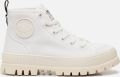 Palladium Pallashock Veterboots beige Canvas Dames - Wit