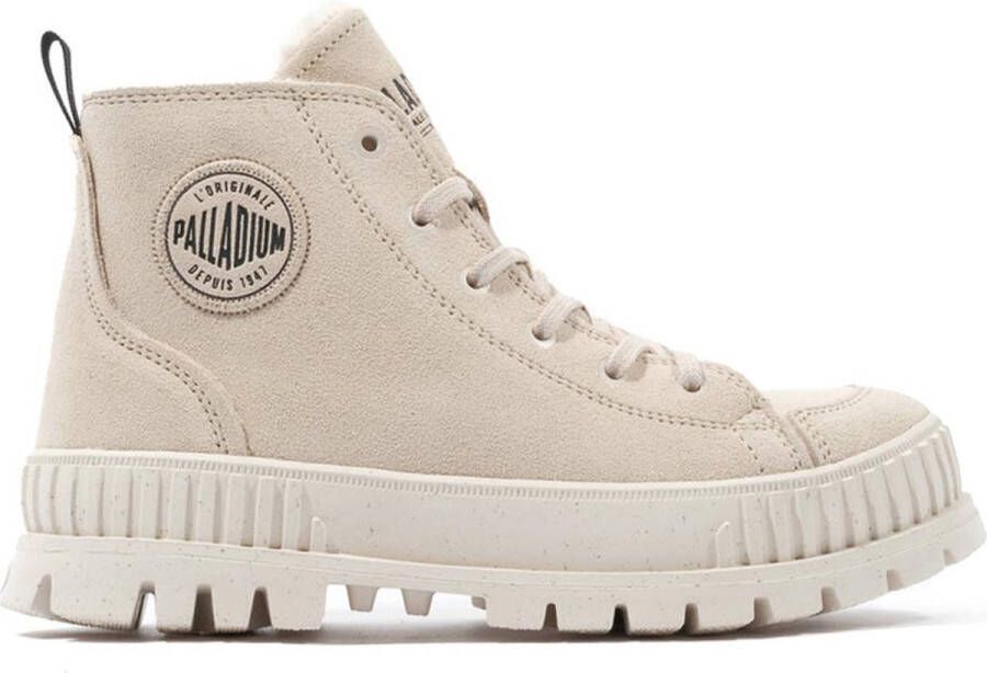 Palladium Pallashock Zip Warm unisex laarzen enkellaars leer 74353-210-M beige
