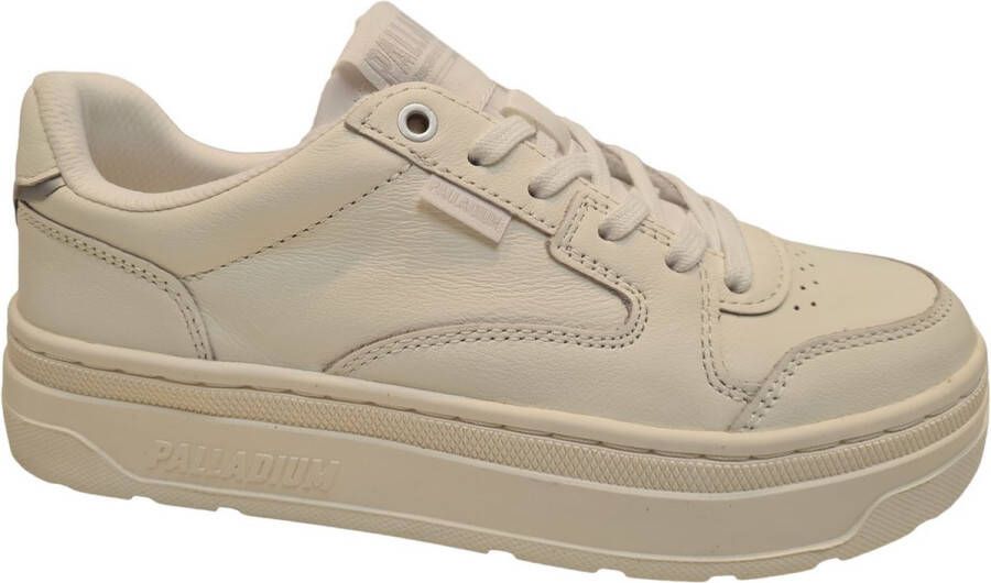Palladium Pallasphalt Lo star white Dames Sneakers Wit