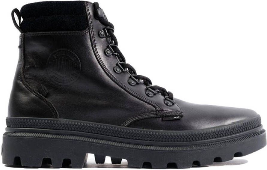 Palladium Pallatrooper Hiker Leather Zwart Wandelschoenen Heren