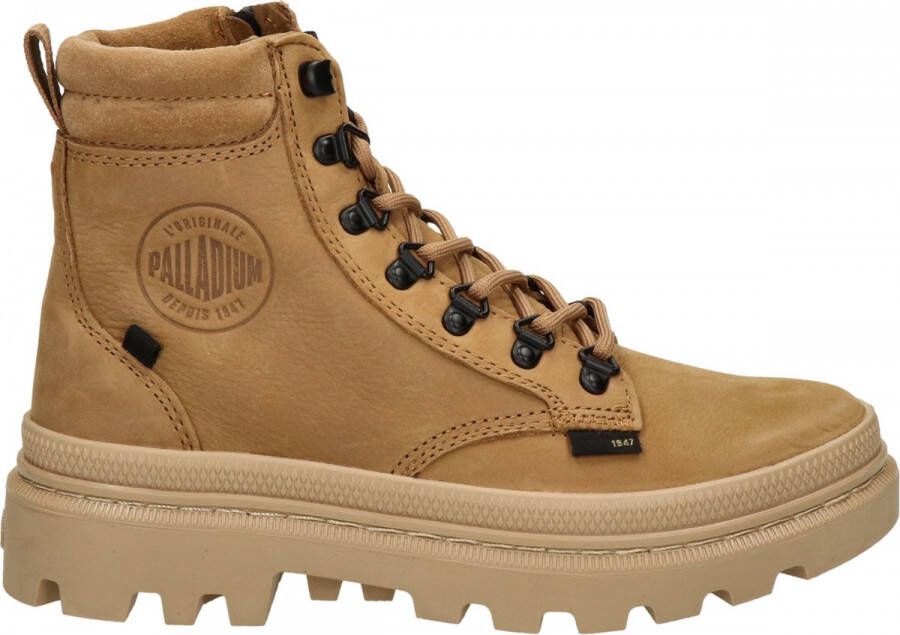 Palladium Pallatrooper Hkr Nbk Veterboot Dames Bruin Cognac