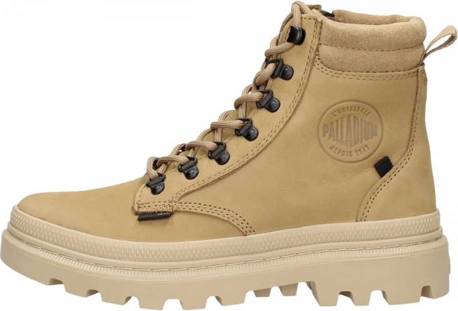 Palladium Pallatrooper Hkr Nbk Veterboot Dames Bruin Cognac