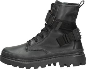 Palladium Pallatrooper Rock Veterschoenen Hoog zwart