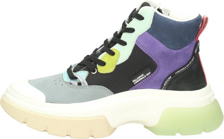 Palladium Pallawave Veterschoenen Hoog Zwart