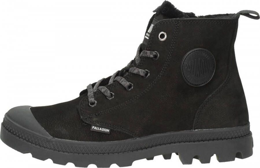 Palladium PAMPA HIGH ZIP WL Volwassenen VeterlaarzenHalf hoge schoenen Kleur Zwart