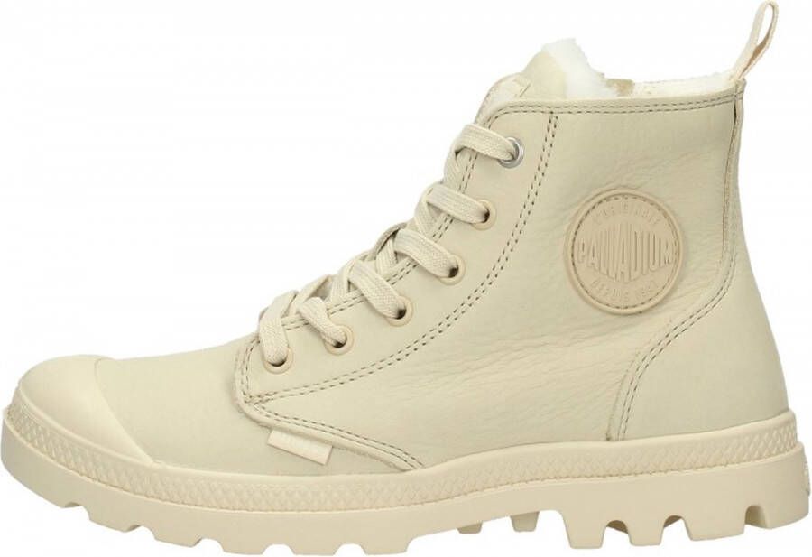 Palladium Pampa Hi Zip WL Veterboot Dames Beige