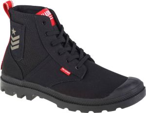 Palladium Pampa Hi Army 78583-008-M Unisex Zwart Sneakers
