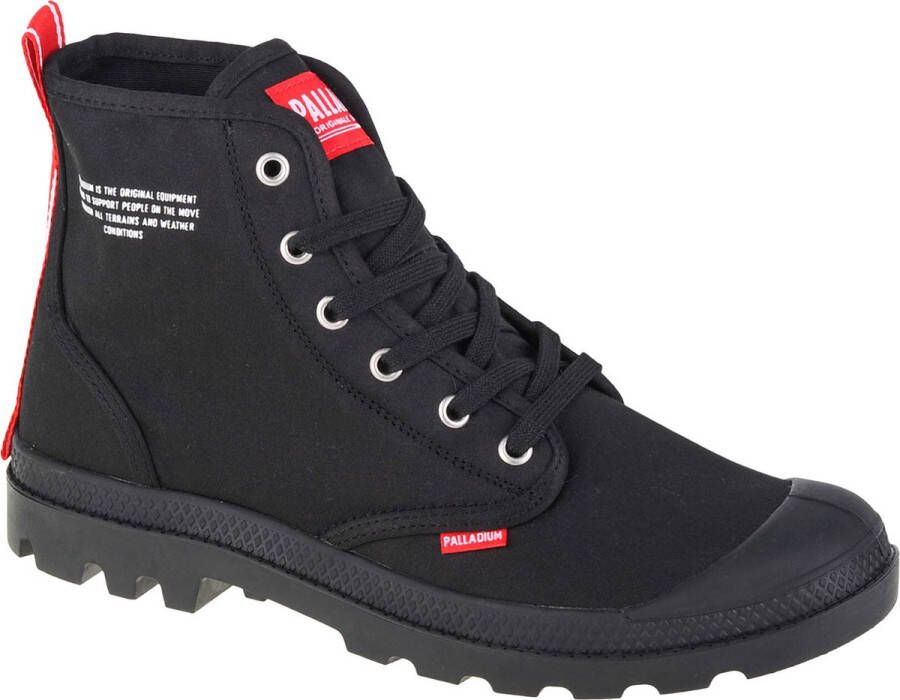 Palladium Unisex Pampa Hi Dare Laarzen Enkellaarsjes 76258 Zwart