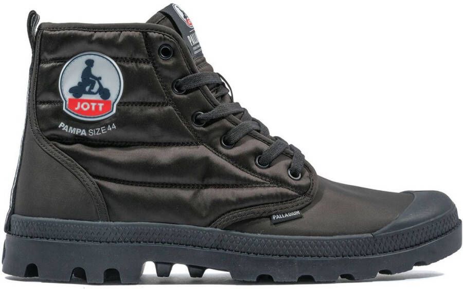 Palladium Pampa Hi Dare Rhona Laarzen Groen Zwart
