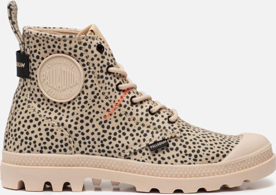 Palladium Pampa Hi Print Veterboots beige Canvas Dames - Foto 3