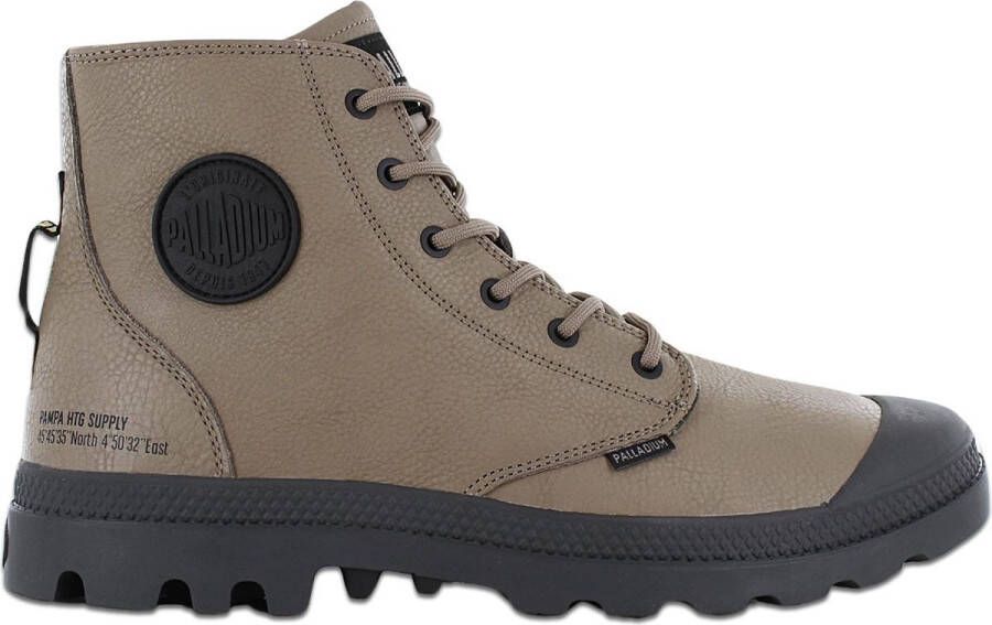 Palladium Pampa Hi Supply Leather Heren Laarzen Leer Boots Bruin 77963-297-M