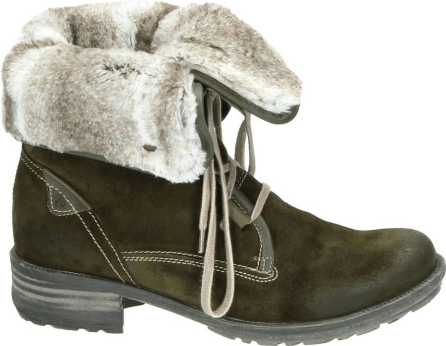 Palladium PAMPA HI ZIP WL Hoge sneakersVeterbootsDames veterschoenenDames sneakersHalf-hoge schoenen Groen