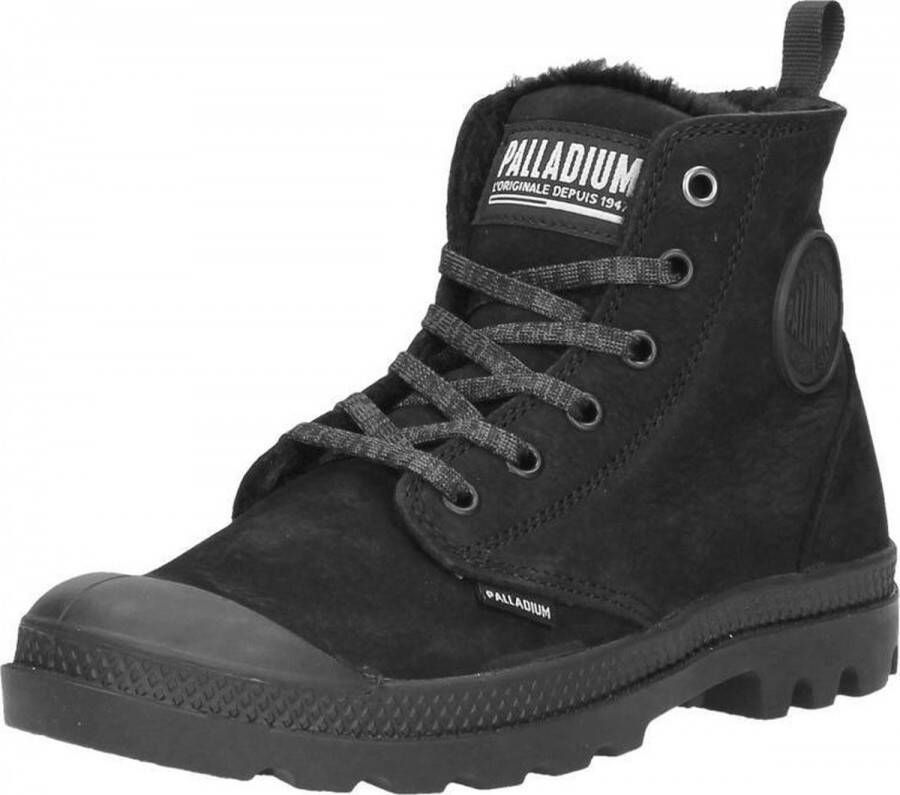 Palladium Veterboots Zwart Imitatieleer 178311 Dames