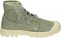 Palladium PAMPA HIGH M Volwassenen Half hoge schoenen Kleur Groen - Thumbnail 1
