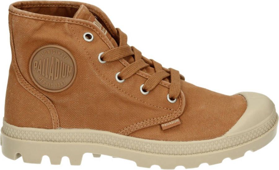 Palladium PAMPA HIGH PERU Volwassenen Half-hoge schoenen Cognac