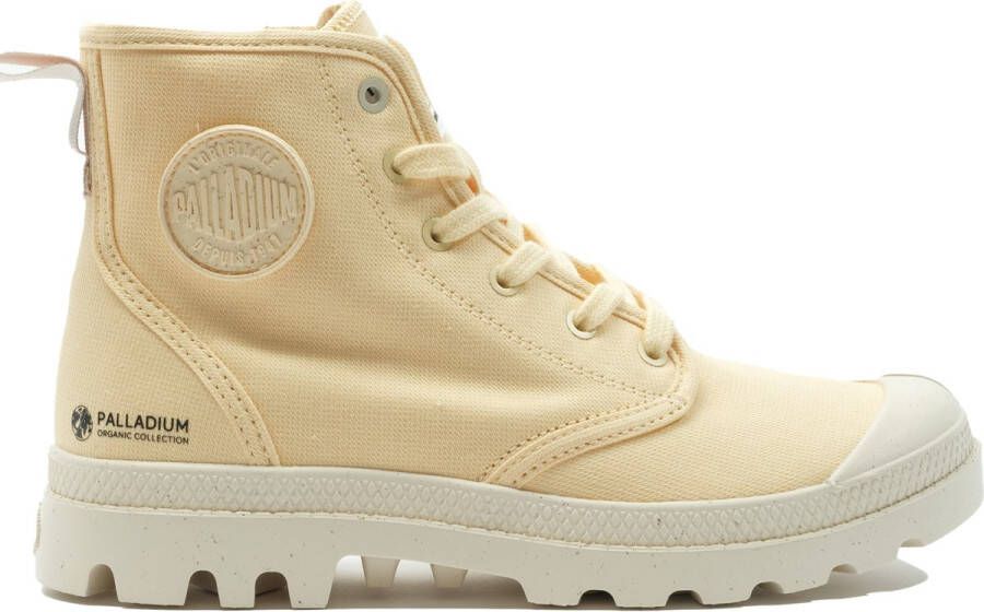 Palladium PAMPA HIGH ZIP YELLOW CREME