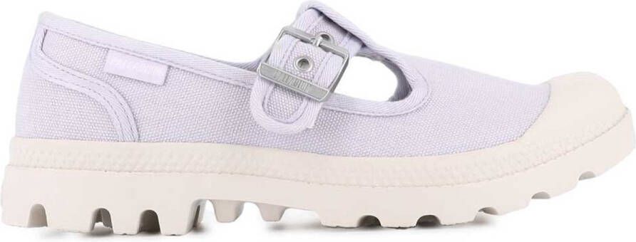 Palladium Pampa M-jane Washed Schoenen Wit Vrouw
