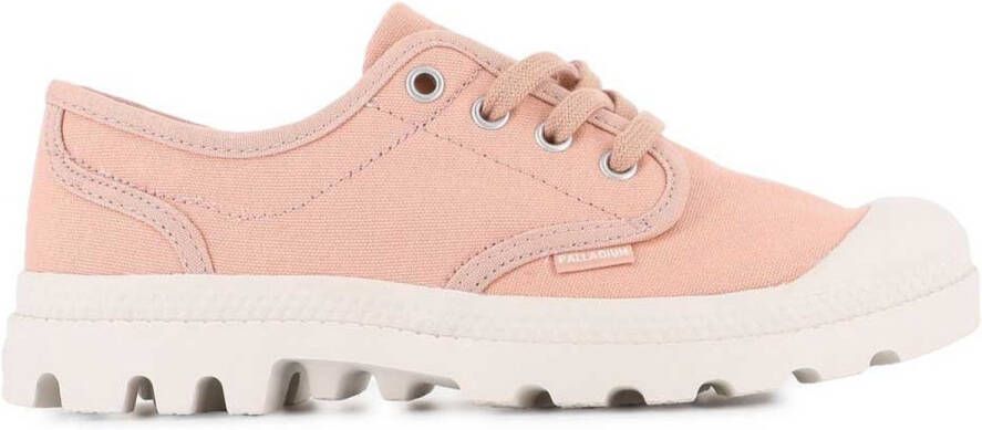 Palladium Pampa Oxford Schoenen Roze Vrouw