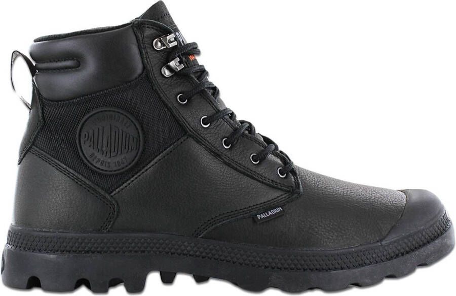 Palladium Pampa Shield WP+ Leather Waterproof Heren Laarzen Leer Boots Zwart 76844-008-M