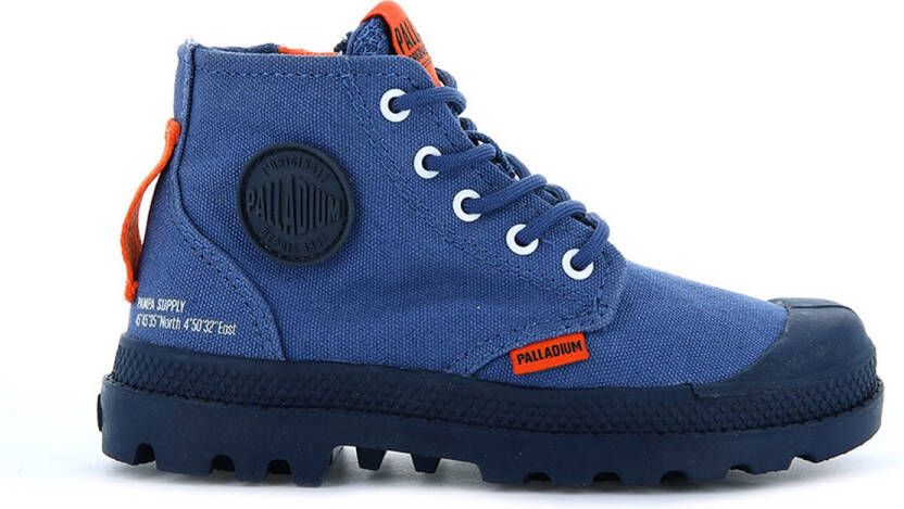 Palladium Pampa Supply veterboots blauw - Schoenen.nl