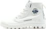 Palladium PAMPA~UNDERLAYER~~~~~~~~~~~~~~ Half-hoge schoenen Wit beige - Thumbnail 2