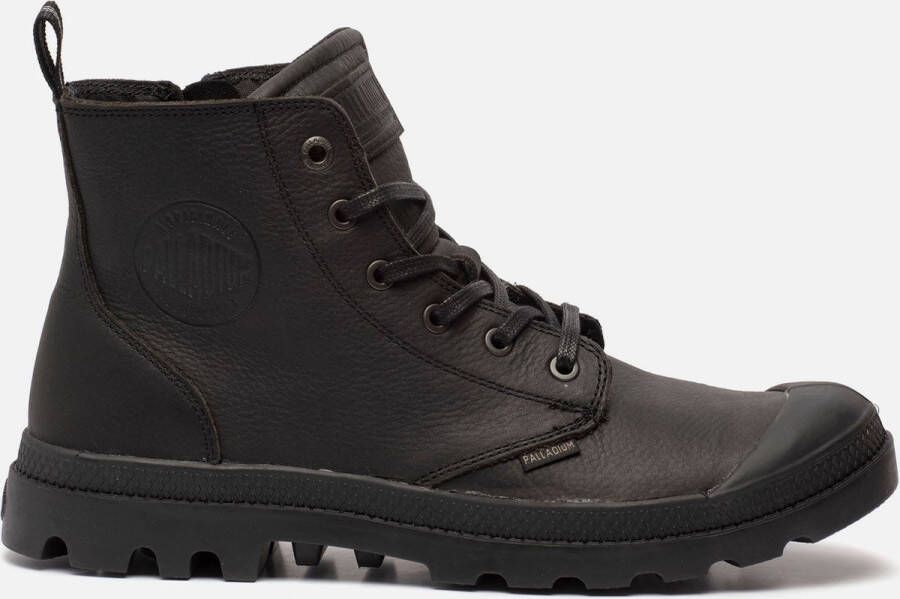 Palladium PAMPA ZIP LTH ESS Volwassenen Vrije tijd half hoogPopulaire Kleur Zwart