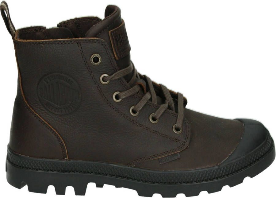 Palladium PAMPA~ZIP~LTH~ESS~~~~~~~~~~~~~ Hoge sneakersHoge sneakersVeterboots s veterschoenen s sneakersVrije tijd half-hoogHalf-hoge schoenen veterschoen sneakers Bruin