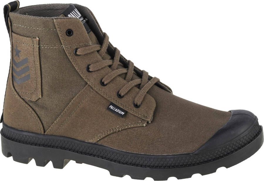 Palladium Pampa Hi Army 78583-309-M Unisex Groen Sneakers