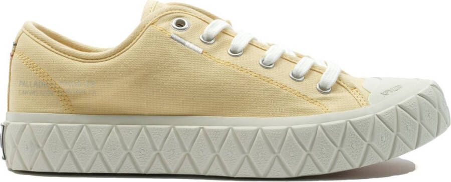 Palladium Palla Ace Low Sneakers geel Canvas Dames