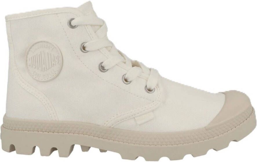 Palladium Nette schoenen PAMPA HI 100-SOFT WHITE Blanc