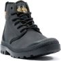 Palladium Unisex Pampa Hi Gecoate Laarzen Enkellaars Gevoerd 74375 Zwart - Thumbnail 1