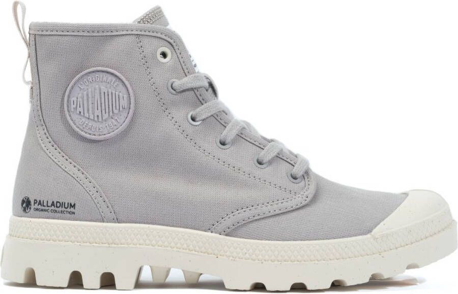 Palladium Unisex Pampa Hi Zip Organic GREY BERRY