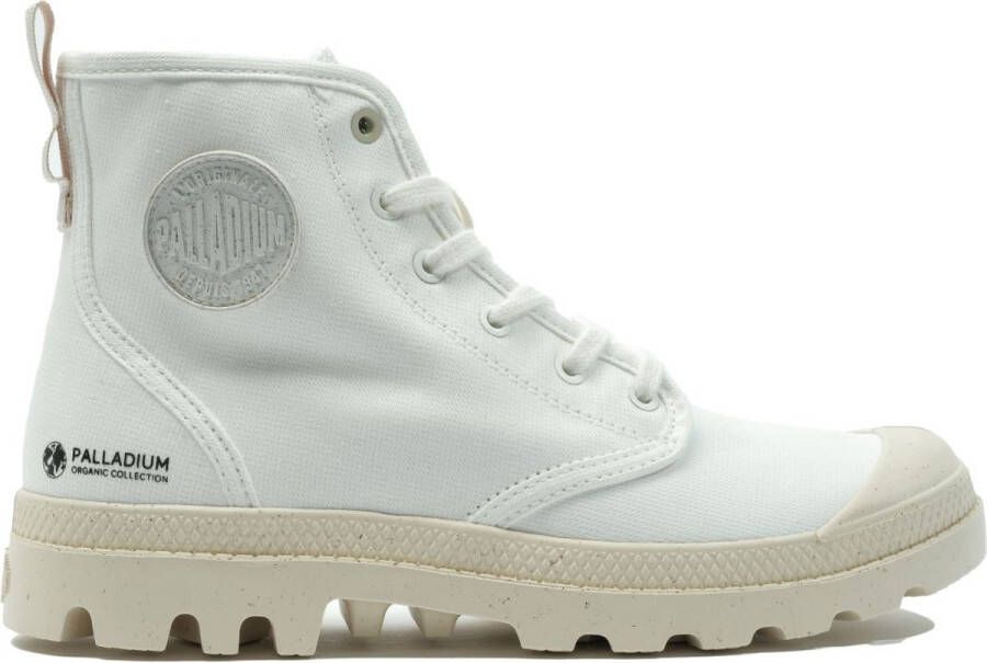 Palladium Unisex Pampa Hi Zip Organic star white