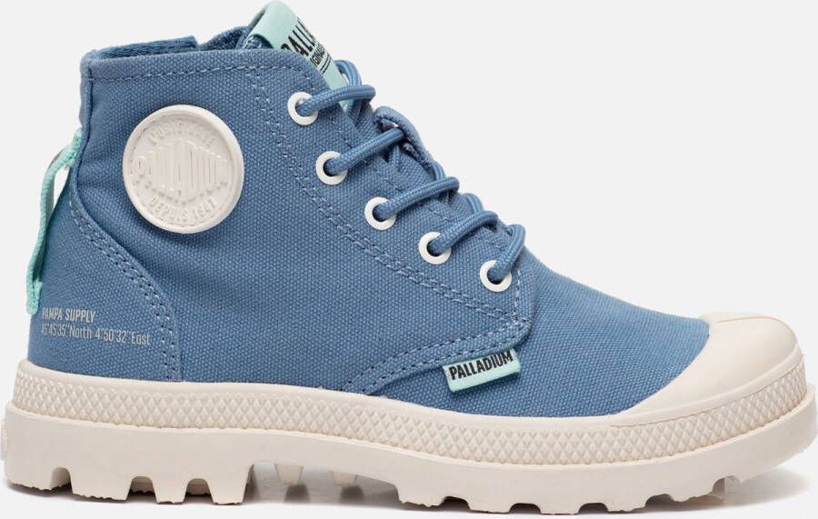 Palladium Veterboots blauw Canvas