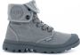 Palladium Womens Baggy Sneaker 92353 Titanium - Thumbnail 3