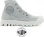 Palladium Womens Pampa Hi Canvas 92352-071-Gray Flannel - Thumbnail 1