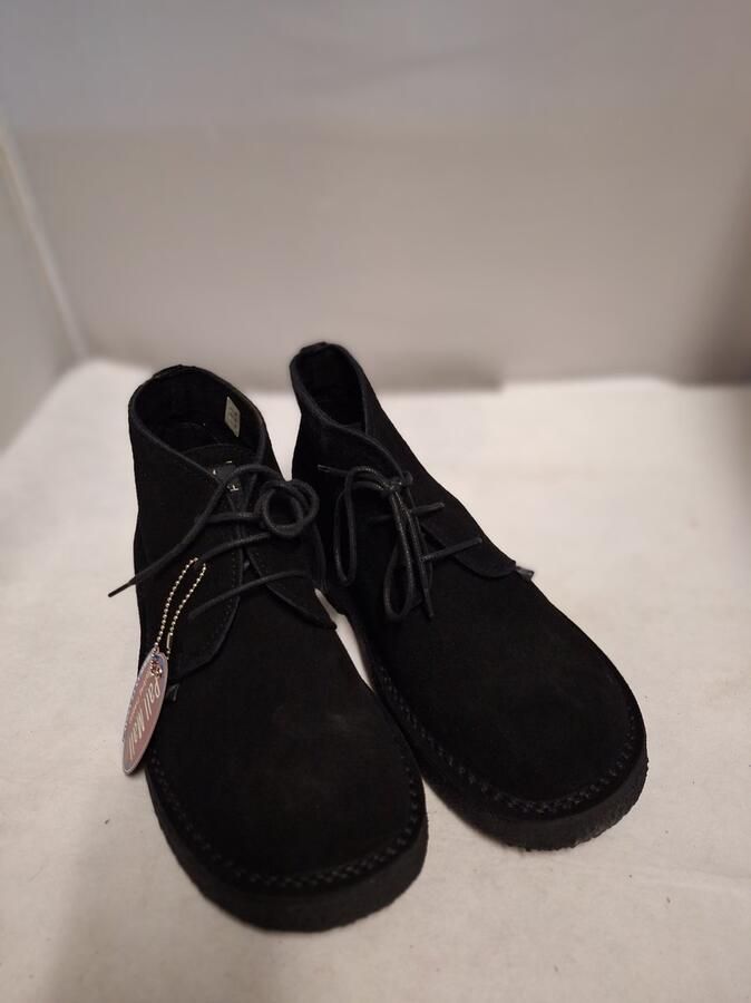 PALLMALL VALENCIA BLACK SUEDE VETERBOOTS