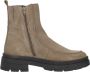 Palpa Enkellaarsjes Plat Enkellaarsjes Plat Taupe - Thumbnail 1