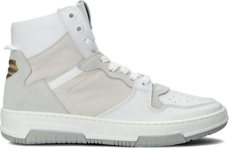 Palpa Mitch Sneakers Leren Sneaker Dames Wit