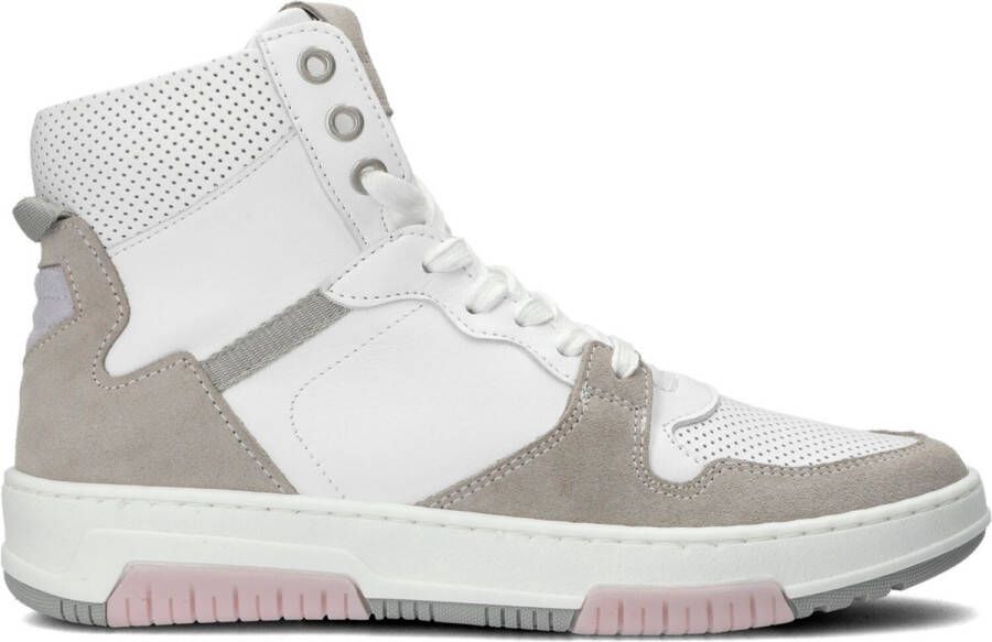 Palpa Mitch Sneakers Leren Sneaker Dames Wit