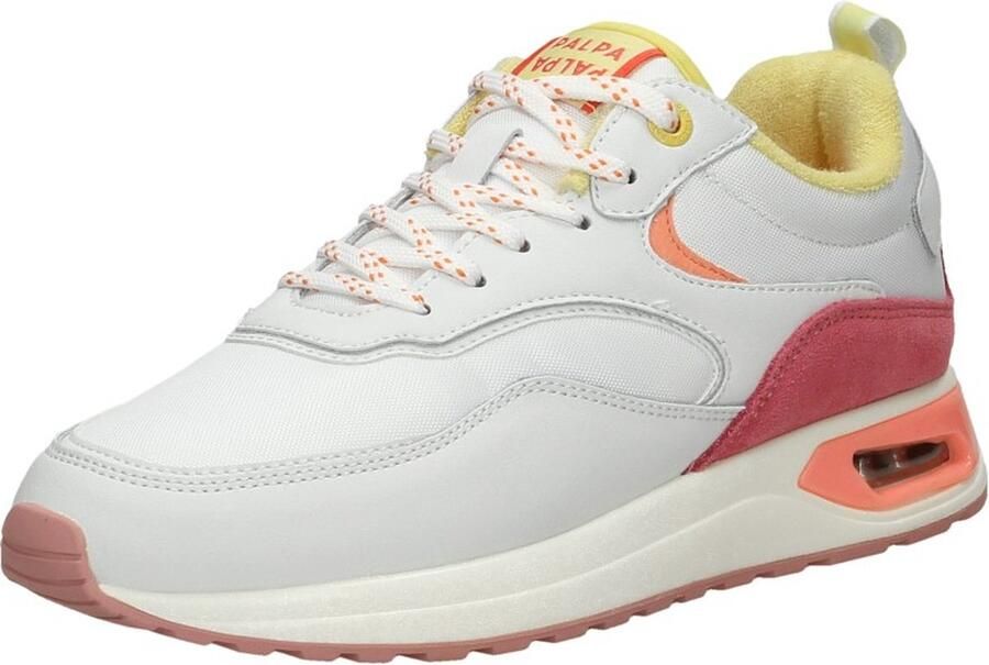 Palpa Kleurrijke Leren Sneakers Multicolor Dames