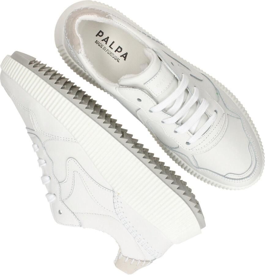 Palpa Veterschoenen Laag Veterschoenen Laag wit