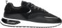 Palpa Zwarte Textiel Platform Sneaker Black Dames - Thumbnail 1